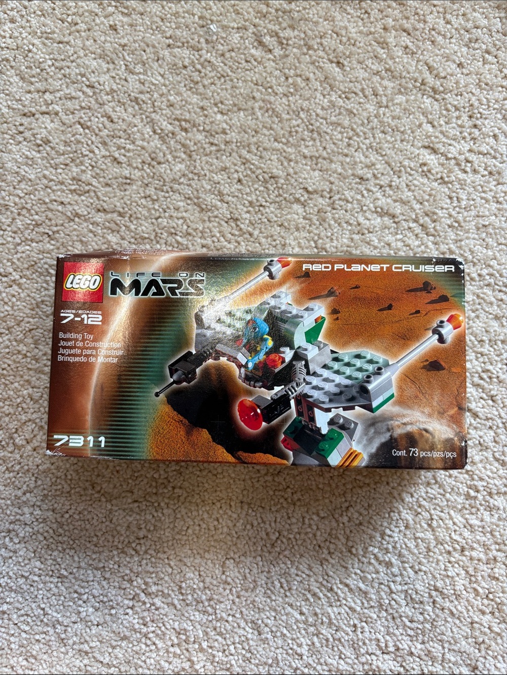 Lego 7311, RED PLANET CRUISER, Martian Altair, New in SEALED Box, RARE & RETIRED